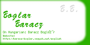 boglar baracz business card